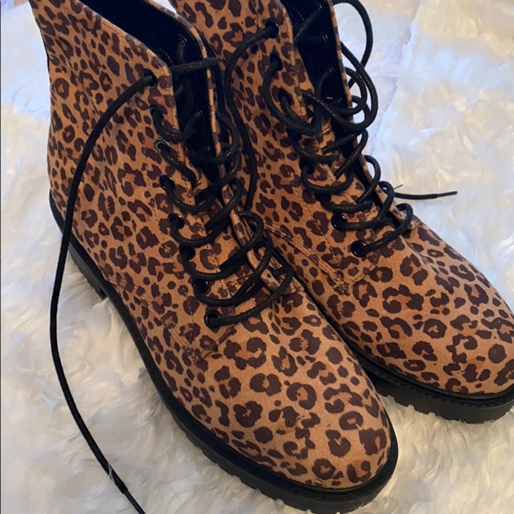 Cheetah Combat Boots